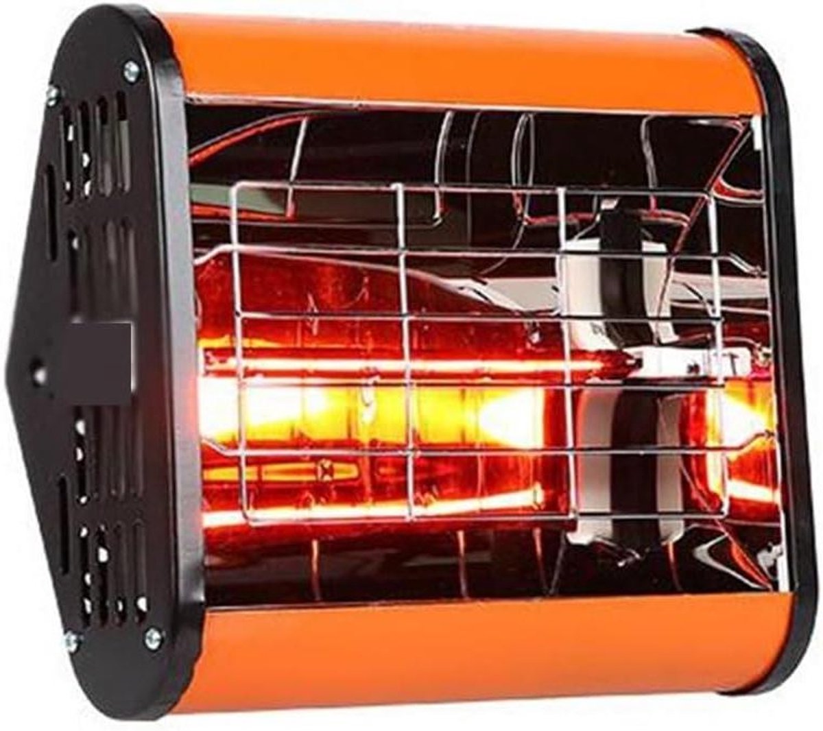 Infrarood Verfverwijderaar - Baklamp Mobiel - Autolak Drogen - Dubbele Kortegolf - 45 x 30 x 17 cm - Q