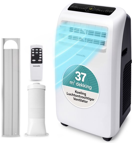SereneLife Mobiele Airco – 12.000 BTU