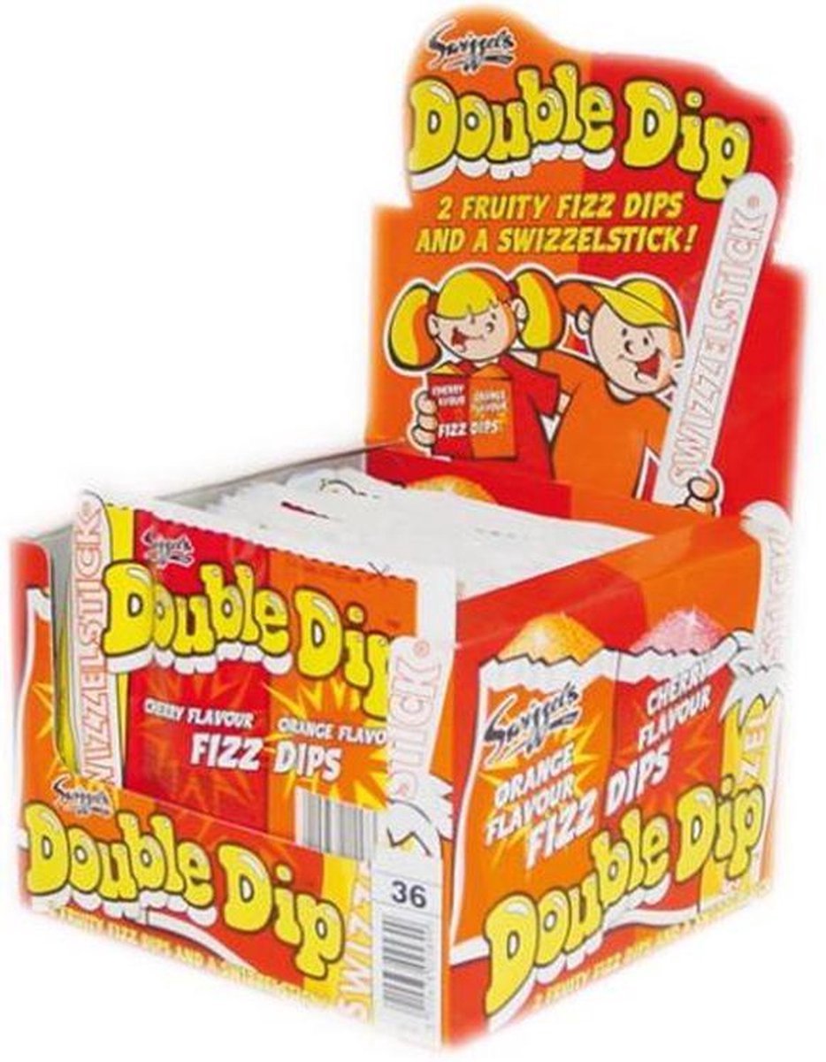 Swizzels - Double Dip - 36 stuks - Omdoos 12x