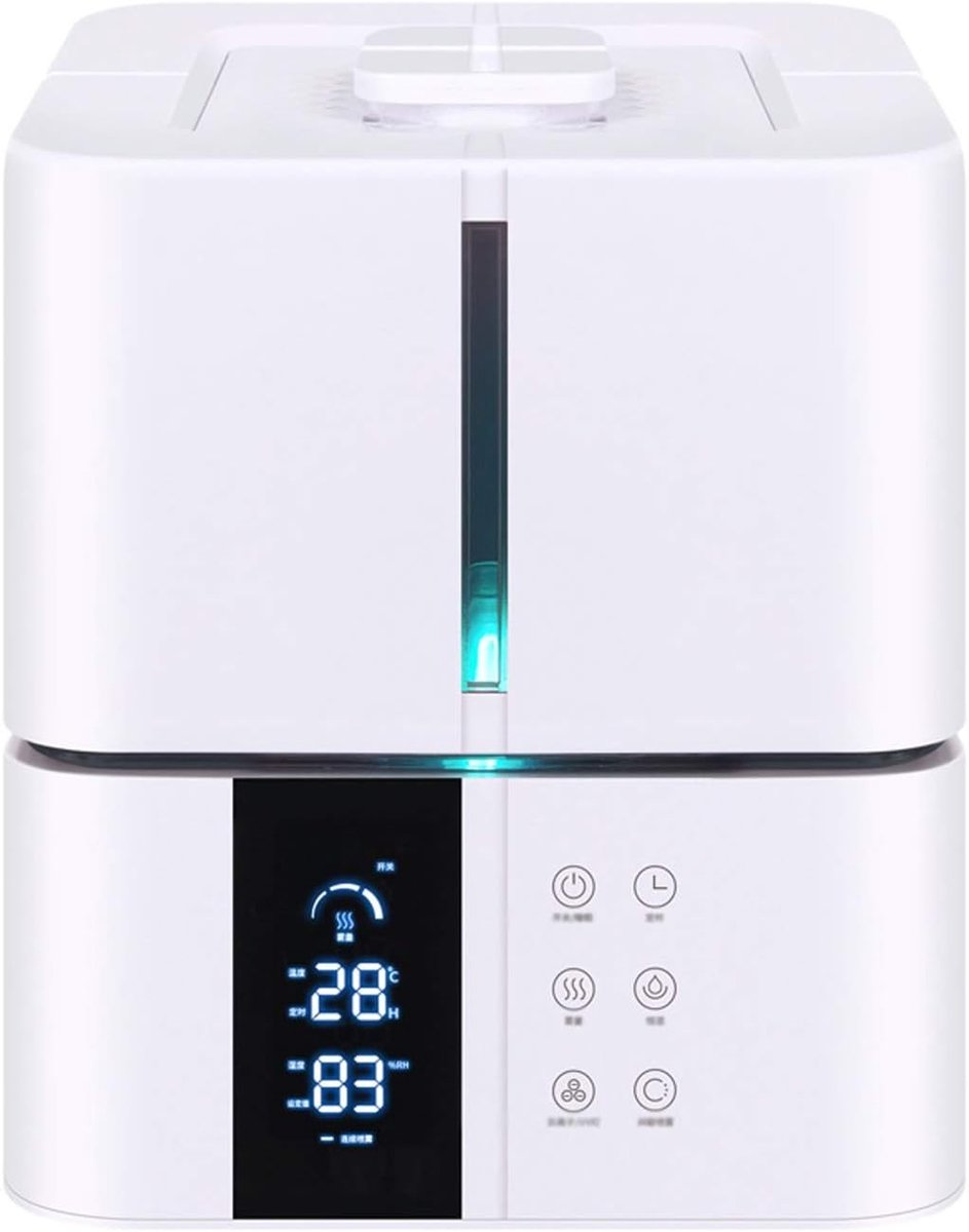Luchtbevochtiger - Mistmaker - Comfortabel Binnenklimaat - Automatische Uitschakeling - 5 Liter - Rood