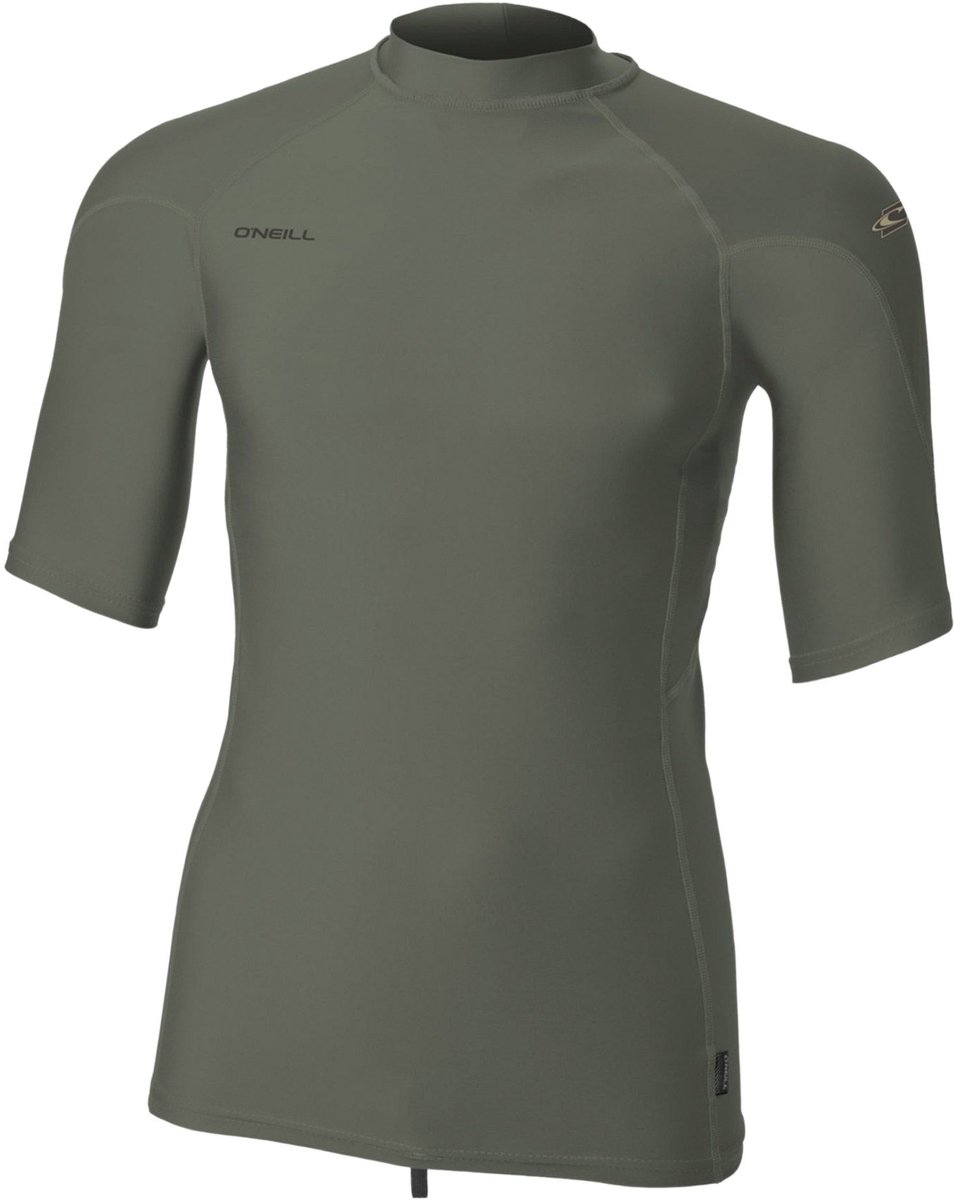 O’Neill Hyperfreak Skins S/S Rashguard Heren Groen