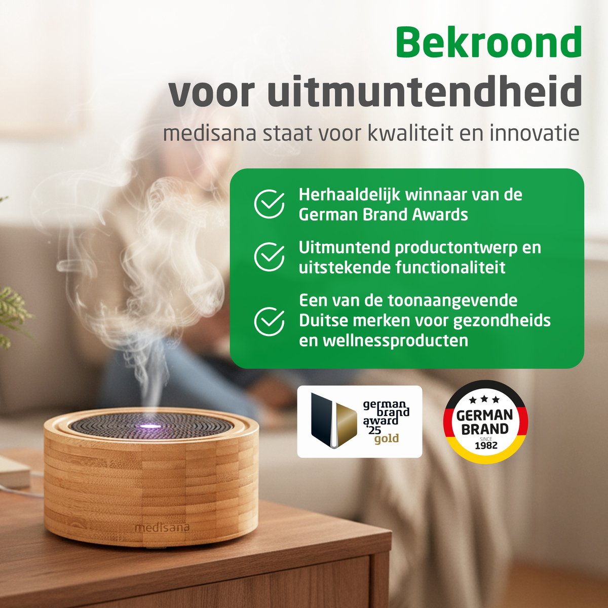 medisana AD 625 - Aroma Vernevelaar — cadeau in Wonen & Interieur - foto 2