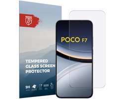 Rosso Screen Protector Geschikt voor Xiaomi Poco F7 | 9H Tempered Glass | Glasplaatje | Beschermlaag | Beschermglas | 9H Hardheid