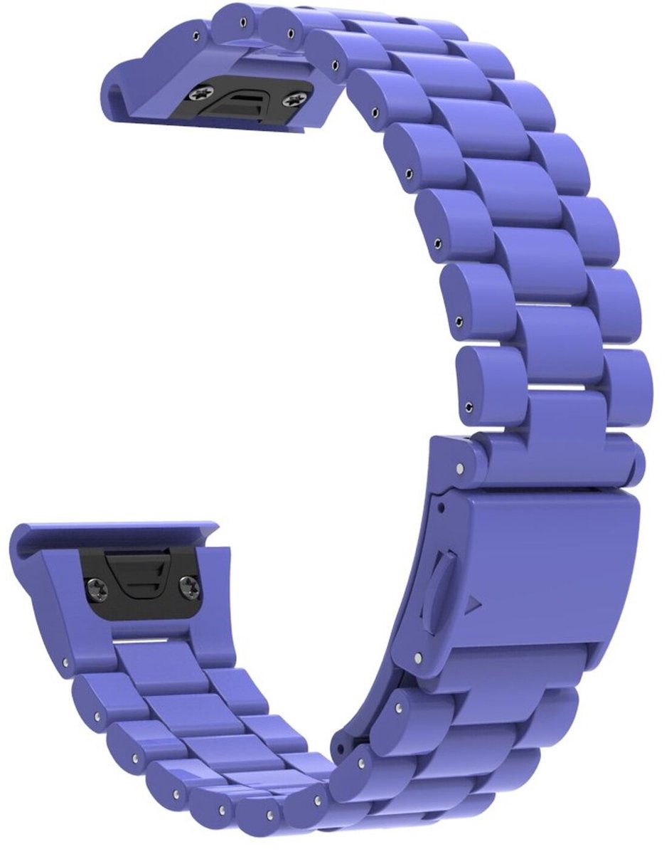 Universeel Garmin Quickfit 20MM Bandje Kunststof Blauw