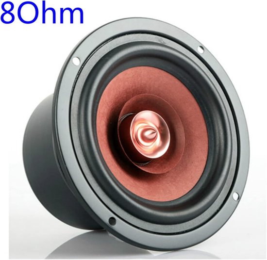 Boekenplank Speaker - Hifi Speaker - Muziek Luisteren - Kristalhelder Geluid - 4 Inch - Wit — afbeelding 2