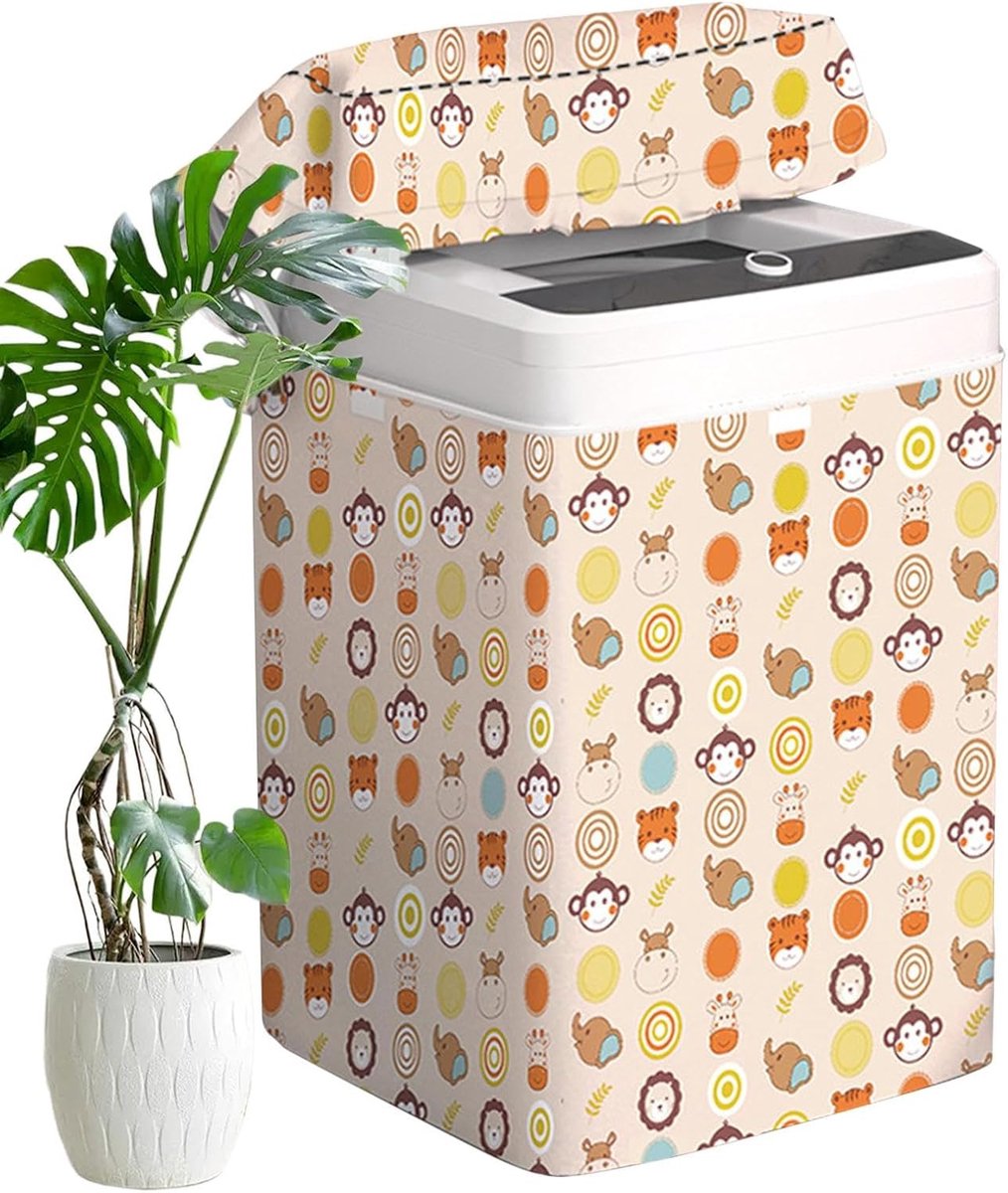 Wasmachinehoes Wasapparaat Protector Apparaat Beschermen Smart Flipping Design XL Meerkleurig