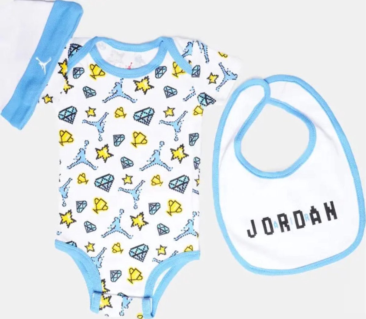 Nike Jongens Nike Babyset Giftpack 3-Pcs – Maanden Blauw
