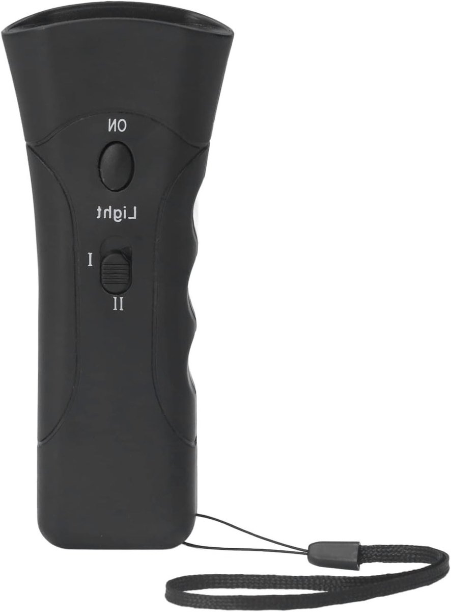 Ultrasone Hondenschrik met LED Verlichting, Veilig en Effectief voor Hondentraining en Geluidbeheersing