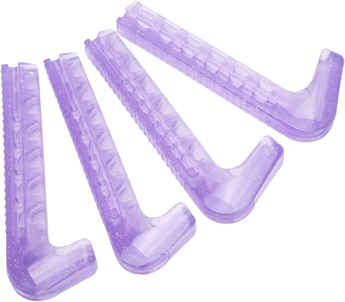 Verstelbare Skate Guards voor Schaatsbladen - Bescherming voor Kunstschaatsen, Paars, 230 g