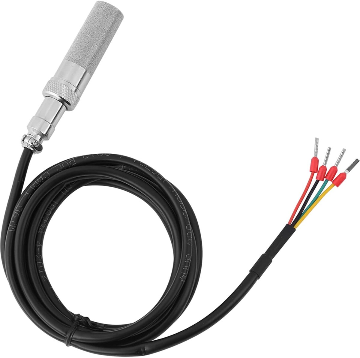 Bodemmeter Vochtigheid Sensor - Grondmeter Temperatuur - Planten Verzorgen - Automatische Zelfkalibratie - 14 Bits Resolutie - Zilver