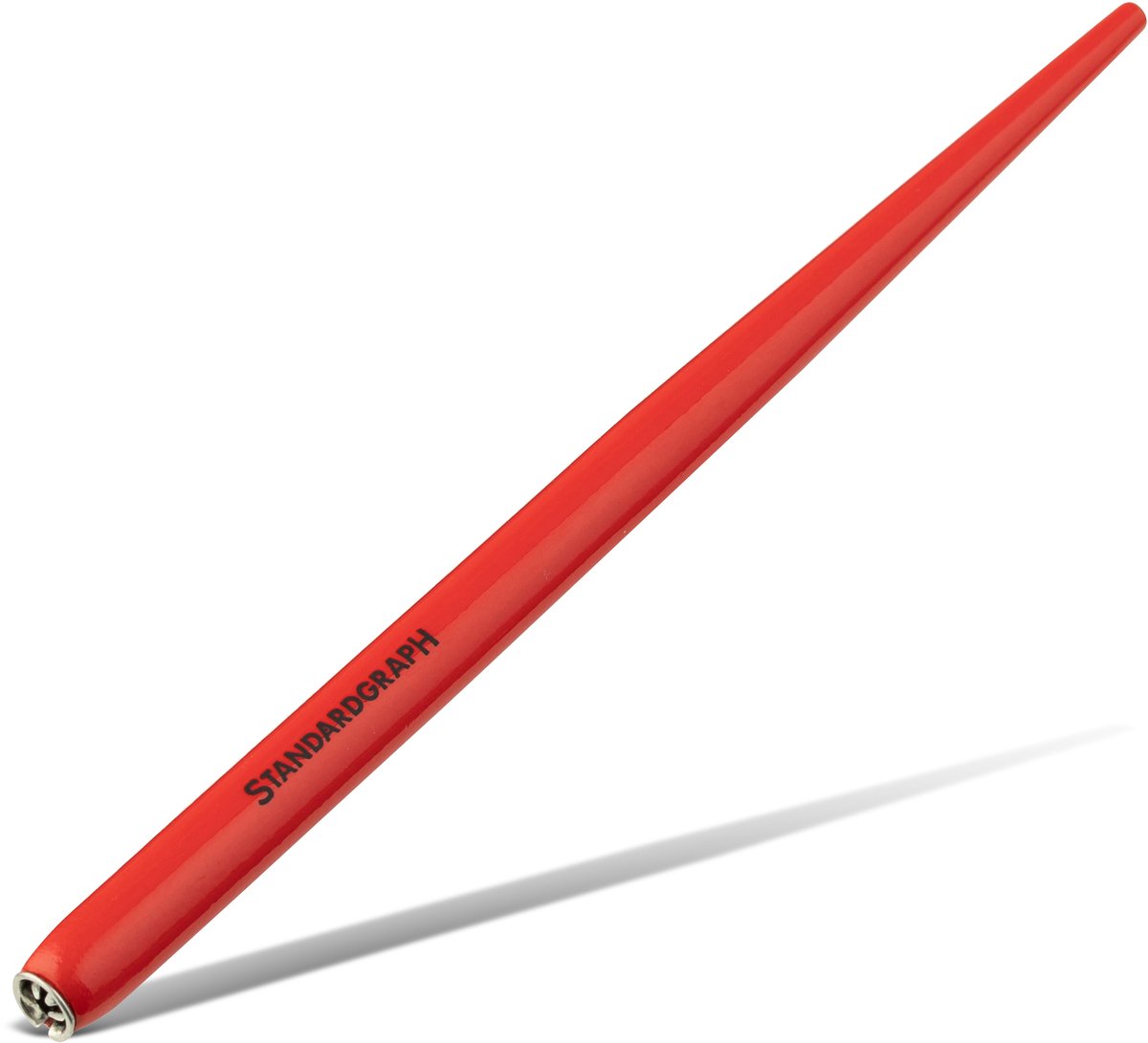 Standardgraph Kroontjespenhouder hout Uni rood - SG-KN-118U-R