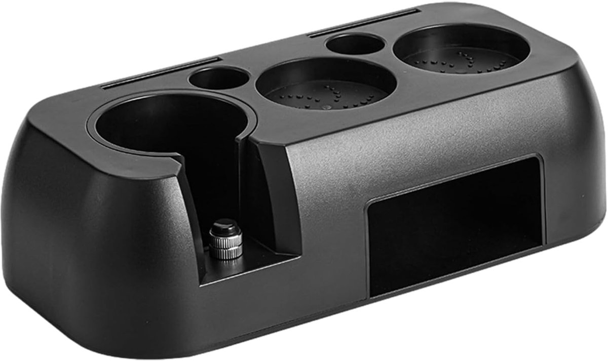 Koffie Organizer Station Espresso Houder Koffie Zetten Stabiele Stamp Basis 1161 Inch Diameter Zwart
