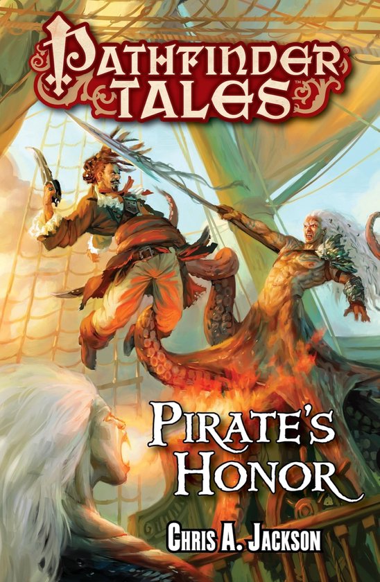 Pathfinder Fiction - Pathfinder Tales: Pirate's Honor - cover
