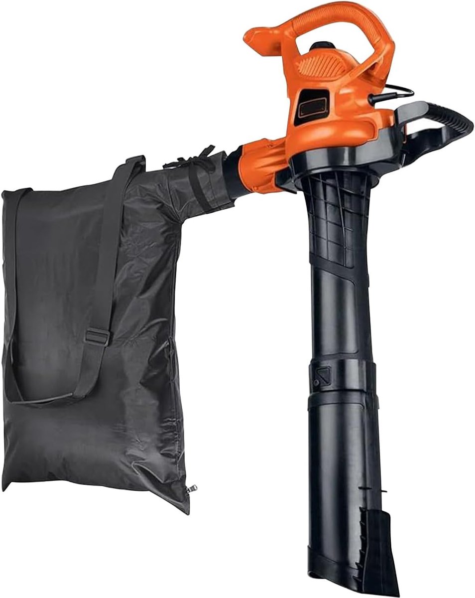 Bladzuiger Opvangzak - Tuinafvalzak - Gazon Onderhoud - Verstelbare Draagriemen - 70 Liter Capaciteit - Zwart