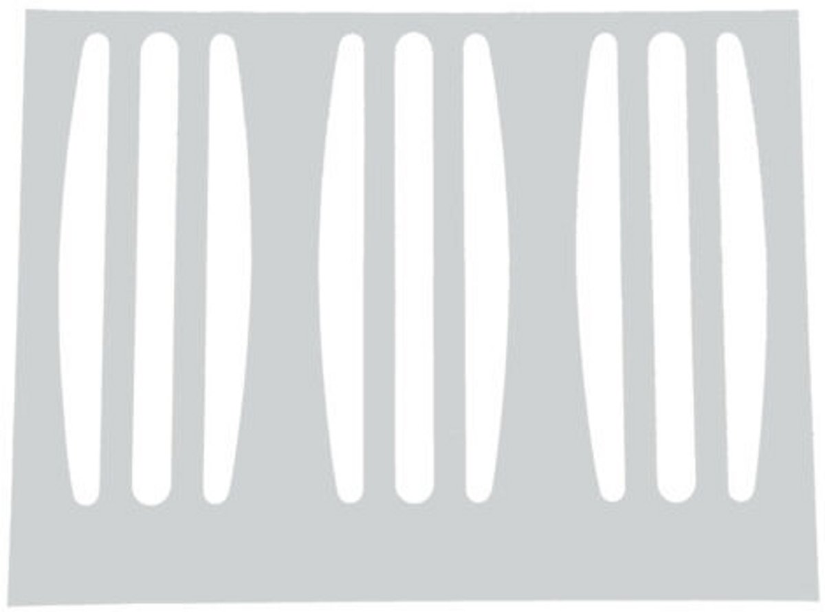 Weitech kleefplaat voor de UV Insectenlamp - navulling 3-pack - Geschikt voor WK0117R
