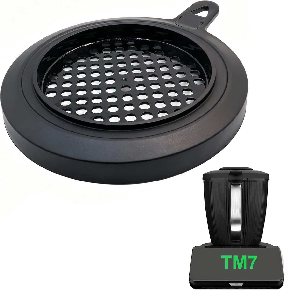 Spätzlezeef voor Thermomix TM7 - Mengkom deksel - Eén stuk ontwerp - Handig voor noedelmaker - ShopVlot