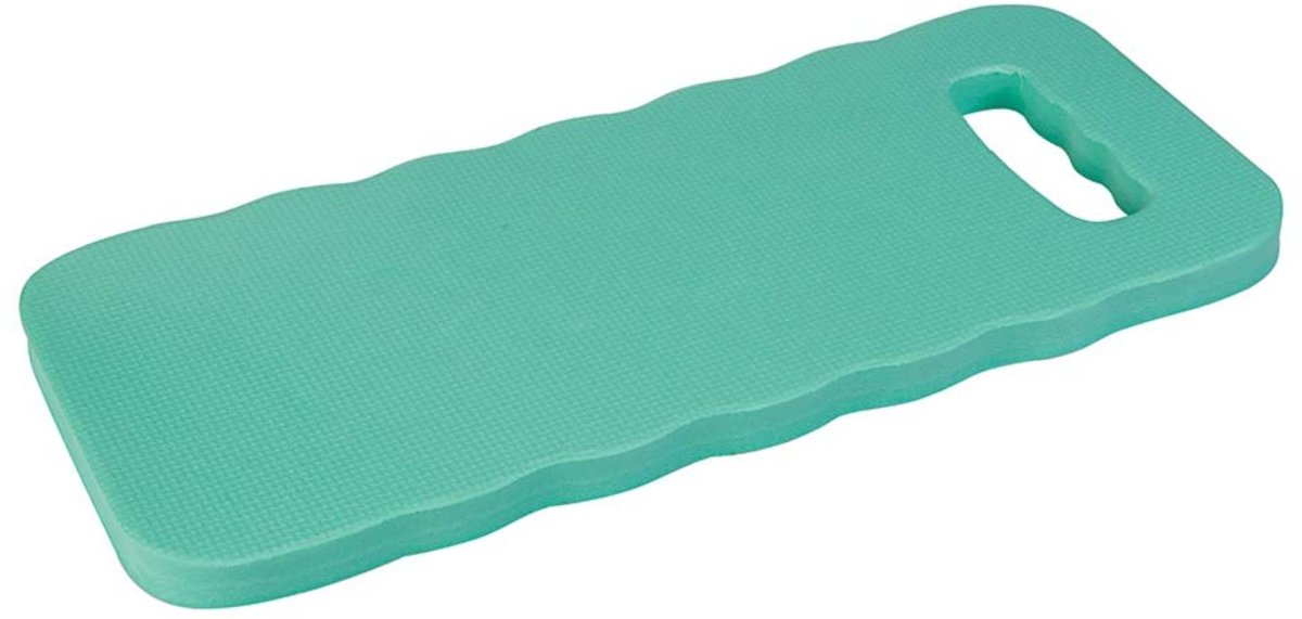 Comfortabel knieknie kussen 405 x 180 mm, groen