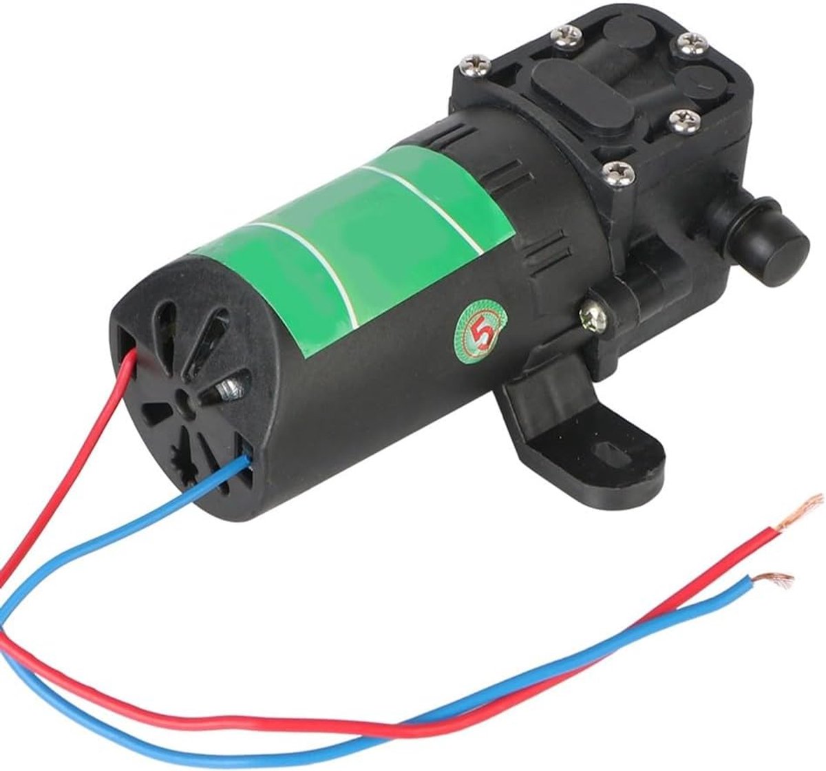 Lecreatekit Landbouwelektrische sproeipomp, DC 12 V, hogedrukwaterpomp met automatische start en warmtebescherming - ShopVlot