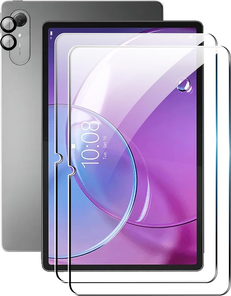 Tieeyivv Beschermfolie voor Lenovo ldea Tab Pro Gen 2 voor pantserglas en camera, beschermglas, volledige afdekking - ShopVlot