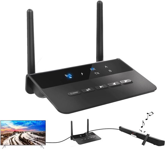 Bluetooth transmitter receiver 2 in 1 - 3.5mm aansluiting - 70 meter bereik - geniet van draadloze audio - ShopVlot — afbeelding 4
