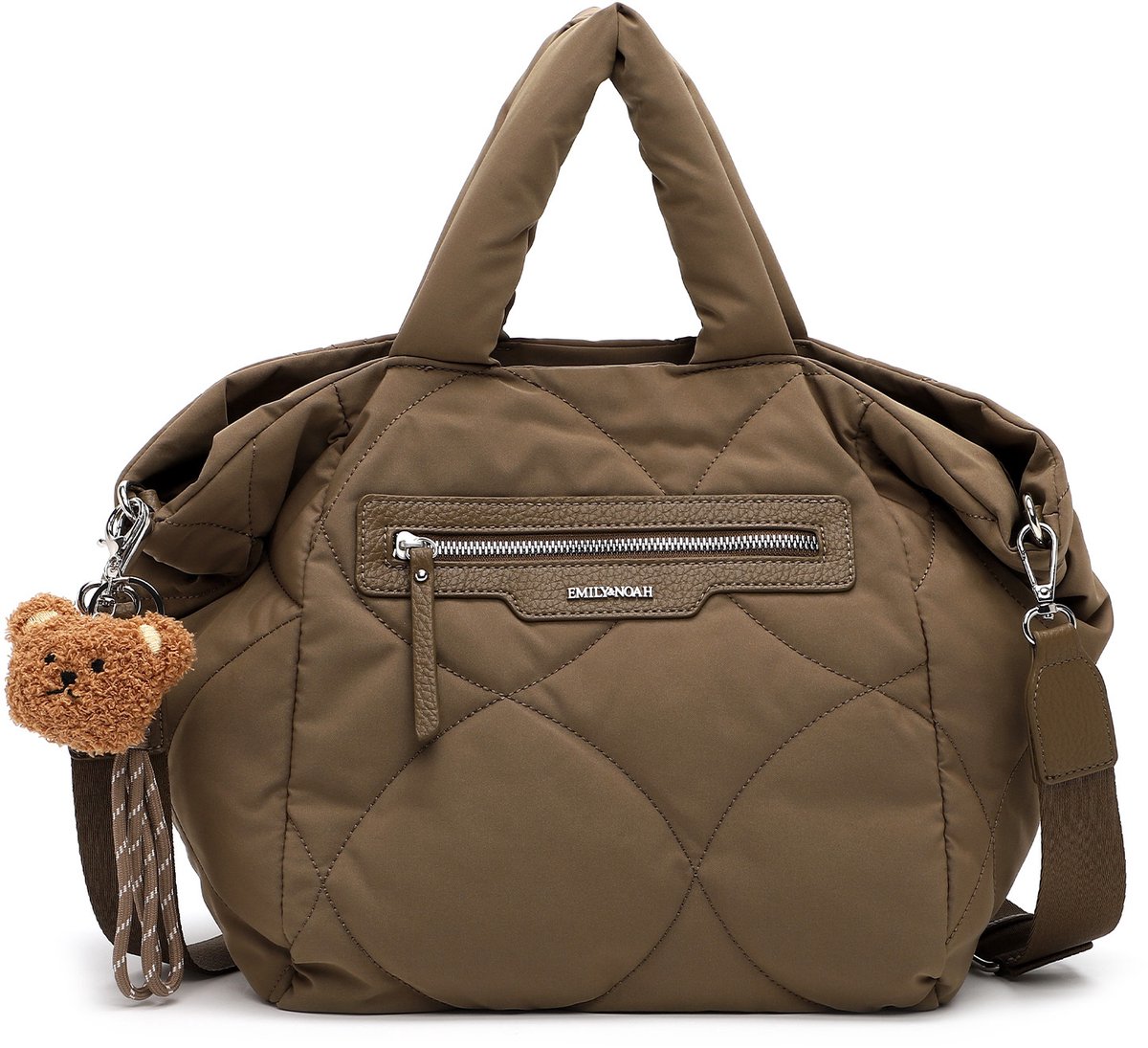 EMILY & NOAH Shopper E&N Lonie ( 65775 ) - Dames handtassen - darktaupe 950