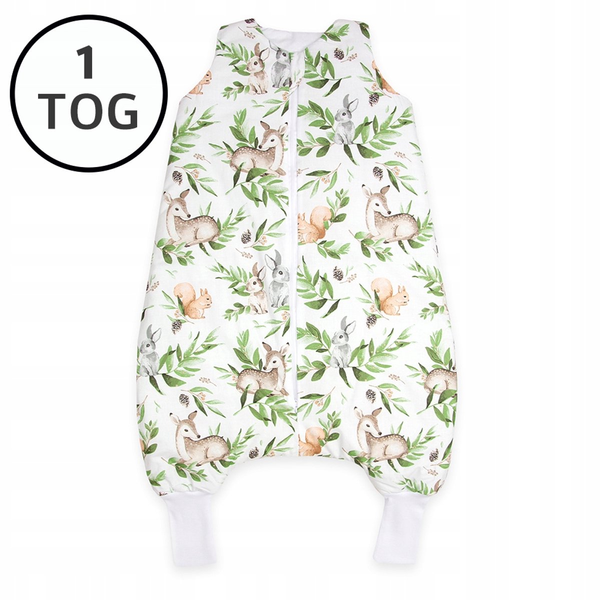 Omslagdoek met voetjes, 56-68, 1 TOG, 100% katoen, Nederlands product