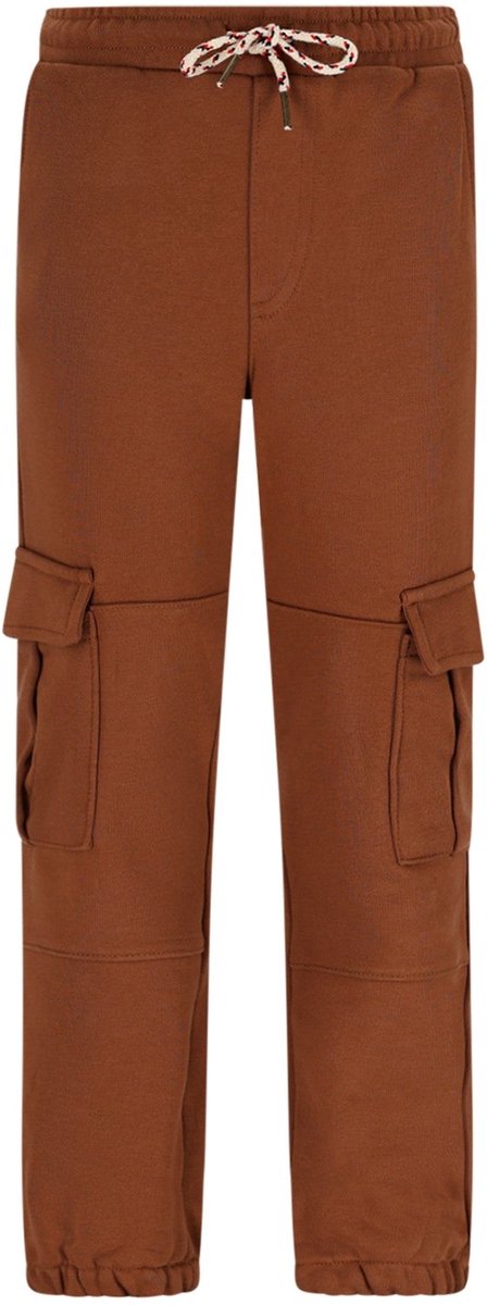 Like Flo - Feddes Flo boys cargo sweatpants cinnamon - Cinnamon - Maat 104