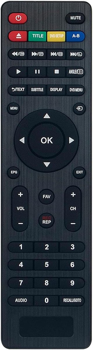 ALLIMITY Replce Remote control fit for Polaroid TV MSDV3233-U3 P22D100 P32D100 P50D100 MSDV3233U3 - ShopVlot