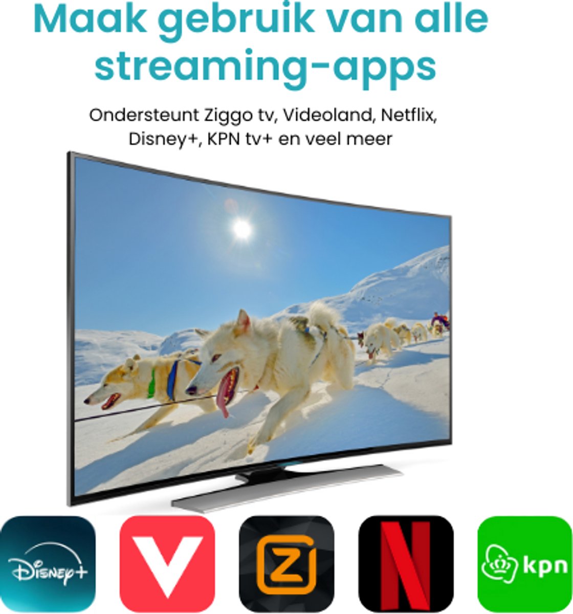Narlix TV Dongle 4K Ultra HD - Android Streaming Box - WiFi & Bluetooth - 16GB Opslag - Geschikt voor Chromecast-functionaliteit - Incl. Batterijen - Smart TV Stick - Geschikt voor Netflix, YouTube & meer — cadeau in Elektronica - foto 7