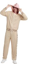 Joya Party® Piemel Kostuum Heren | Grappig Verkleedpak Man | Piemel Pak Volwassenen | Joggingspak 2-Delig Mannen Bachelor Party | Vrijgezellenfeest & Foute Party | Maat M/L