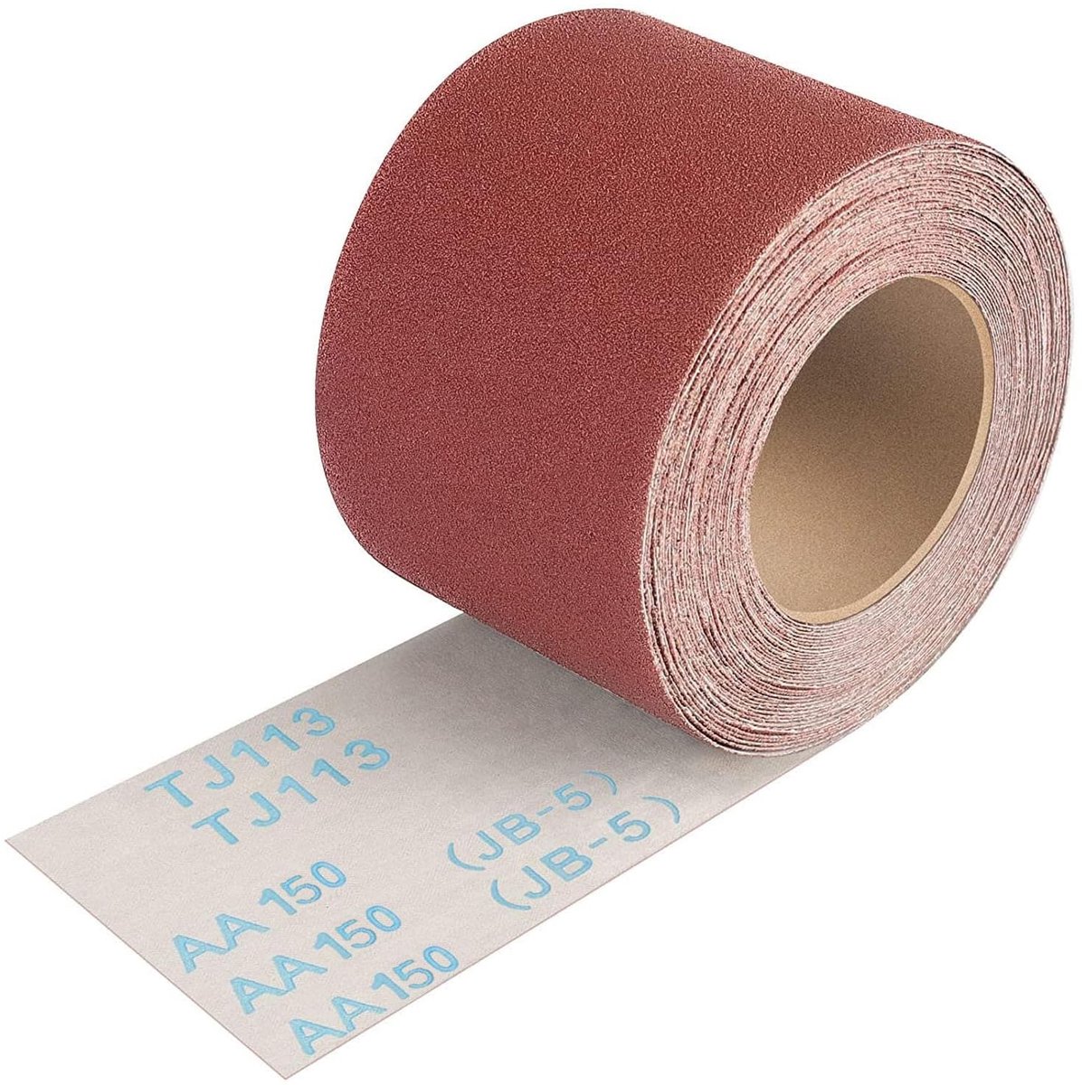Sandpaper Granule 150, Sandpaper Roll 93mm x 10m Wear-resistant, Brown Corundum, Wet Grinding, Sandpaper Roll With - ShopVlot