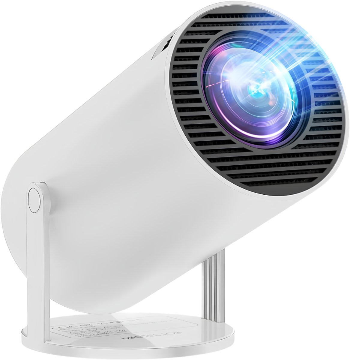 TYR® Mini Beamer - Projector - Beamer - Wit - 10cm x 10cm x 15cm