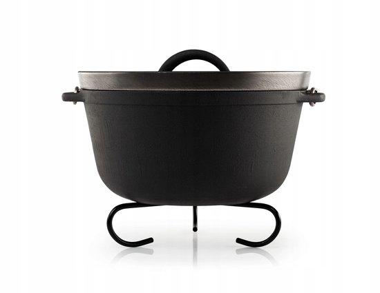 Lichtgewicht Gietijzeren Braadpan 4,7L - Merkloos — afbeelding 3