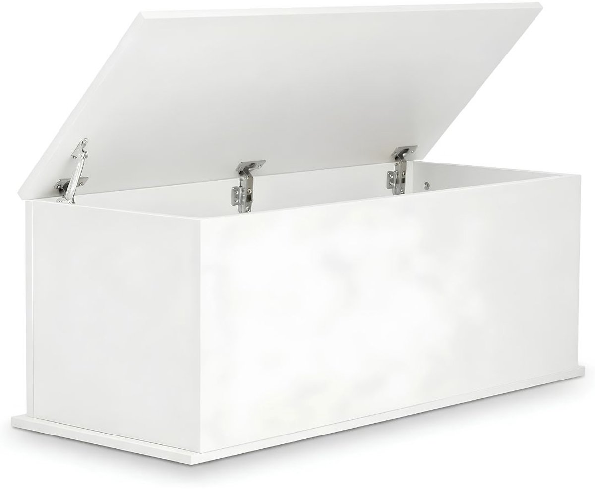TYR® Speelgoedkist - Speelgoedkast - Opbergkist - Wit - 100cm x 40cm x 40cm