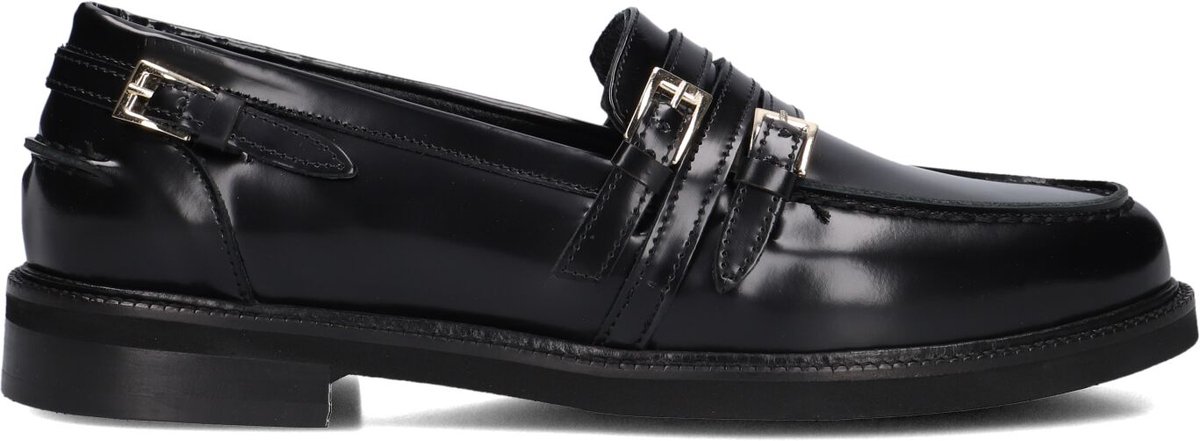 STEFANO LAURAN 12091 Loafers Dames - Instappers - Zwart - Maat 43