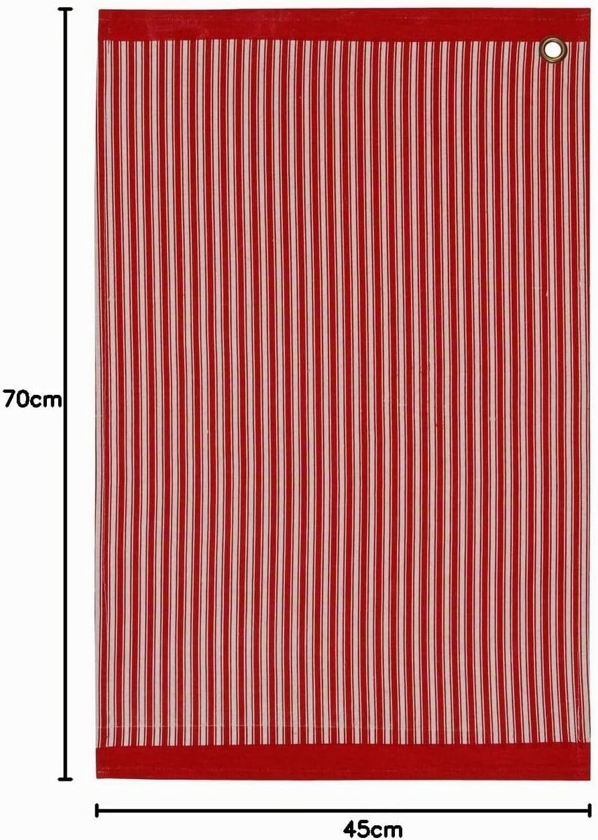 Atmosphera Poule Keukendoeken - 2 Stuks - 45 x 70 cm - Multicolor