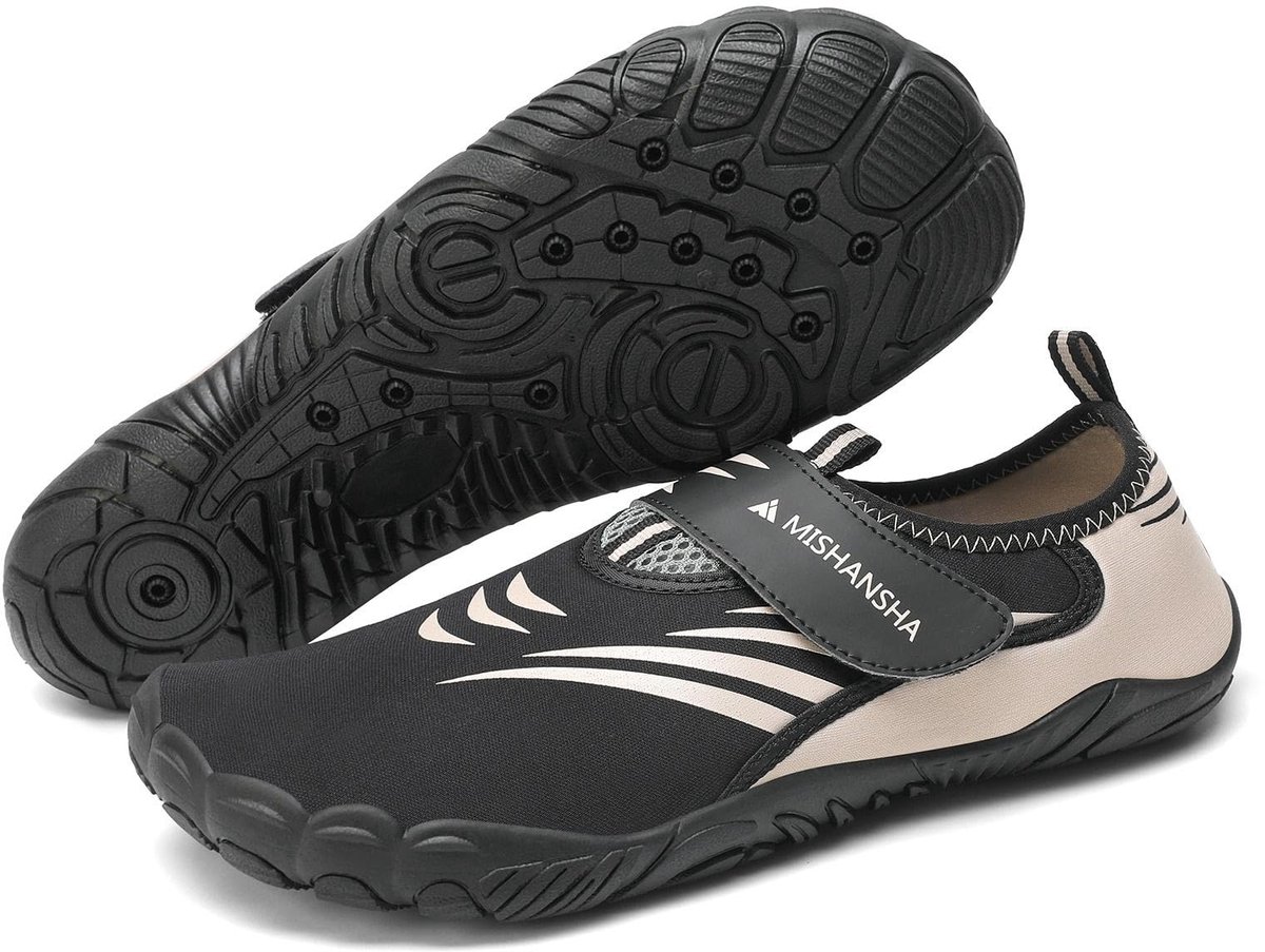Badschoenen antislip maat 41 - bruin - sneldrogend - lichtgewicht voor wateractiviteiten - ShopVlot