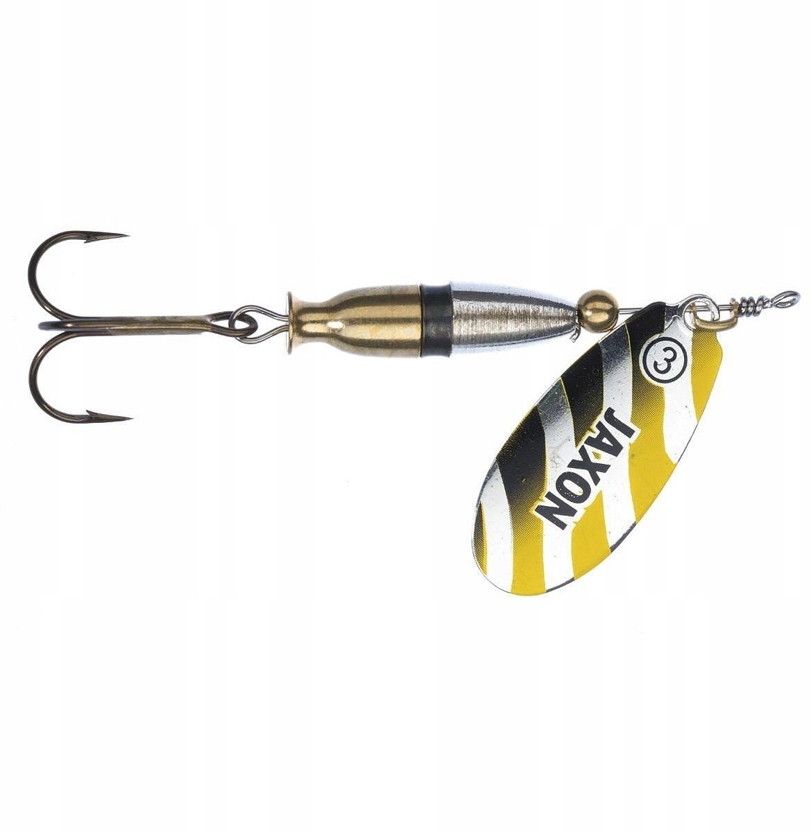 Jaxon Holo Select Zephyr Spinnerbait - Gouden Zebra - 11g #3
