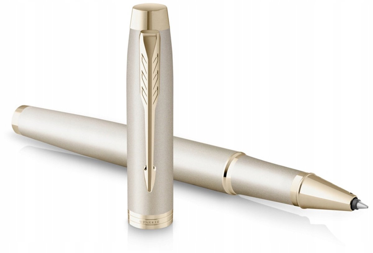 Merkloos Zwart Metalen Rollerball Pen - Elegant & Duurzaam
