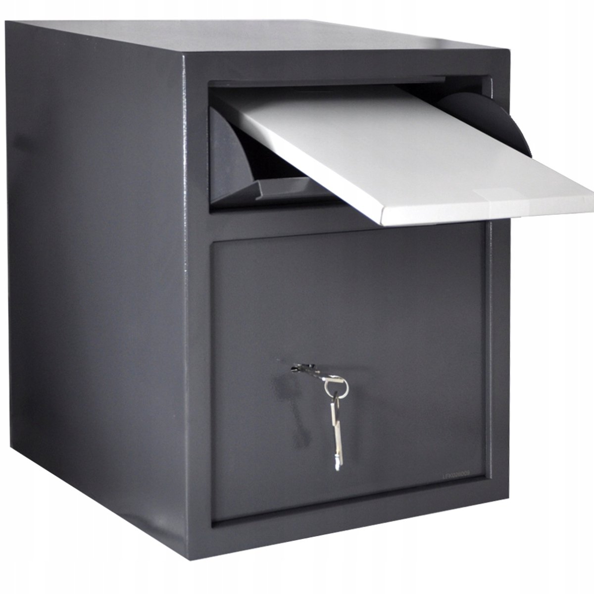 Merkloze Deposito Secretaire met Sleutel - 16,8 kg + Montagebouten