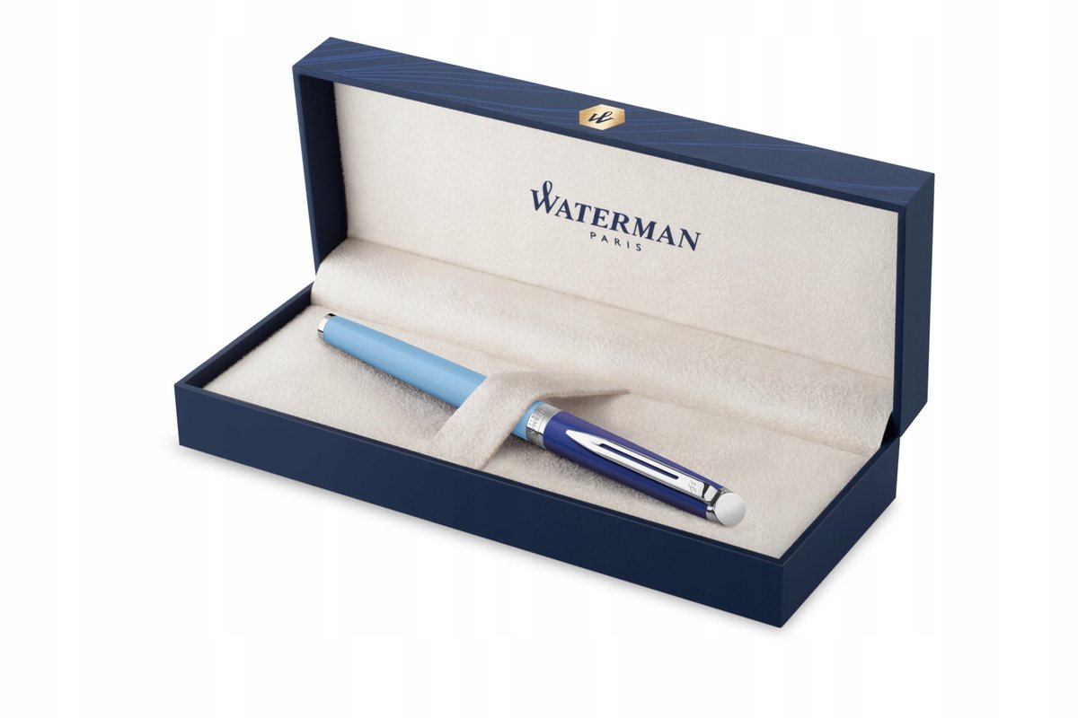 Merkloos Elegant Blauw Vulpen met F-punt - Ideaal voor Studenten en Kantoor