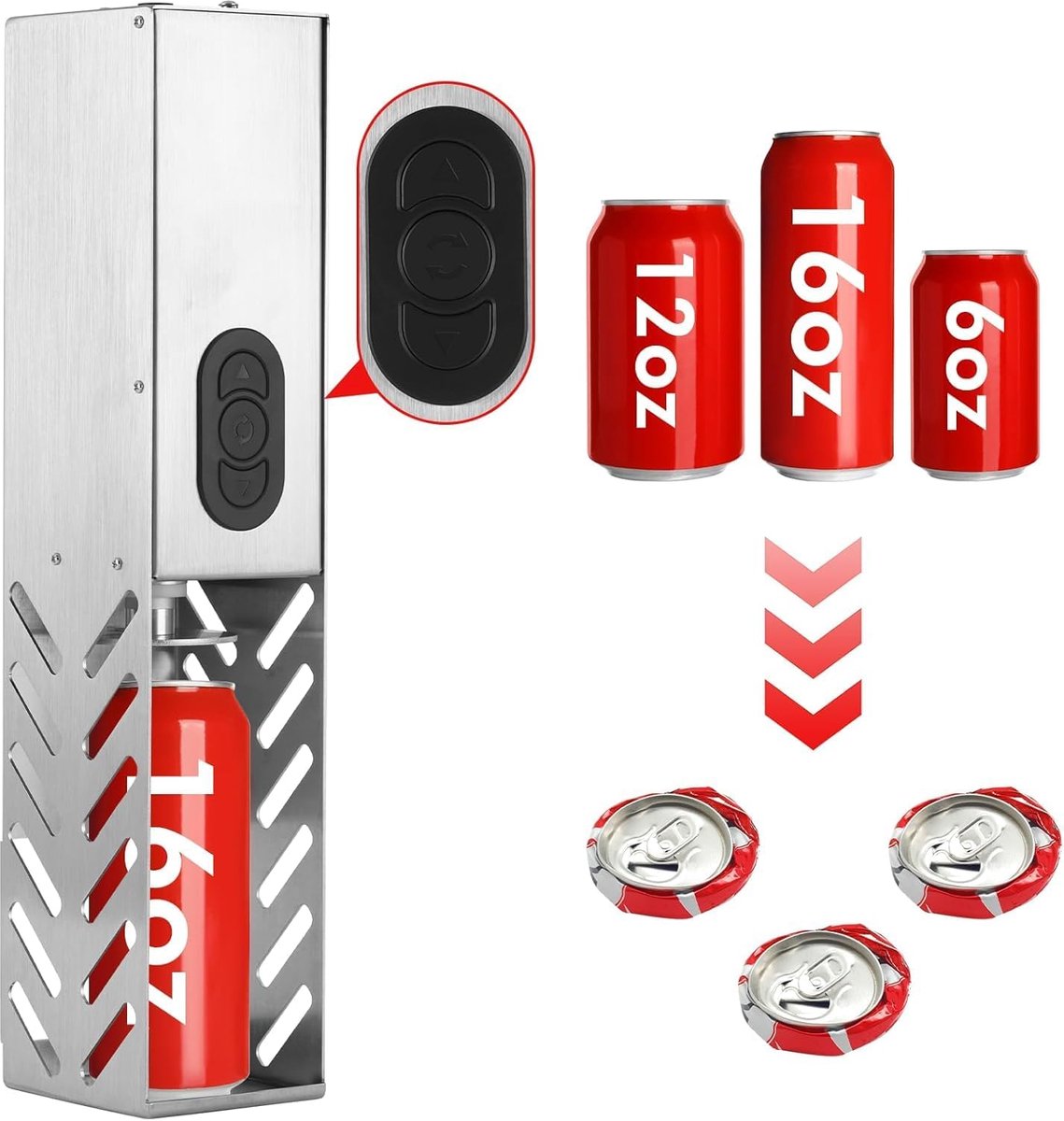 YUCHENGTECH Can Press Electric for 200-500 ml Cans - ShopVlot