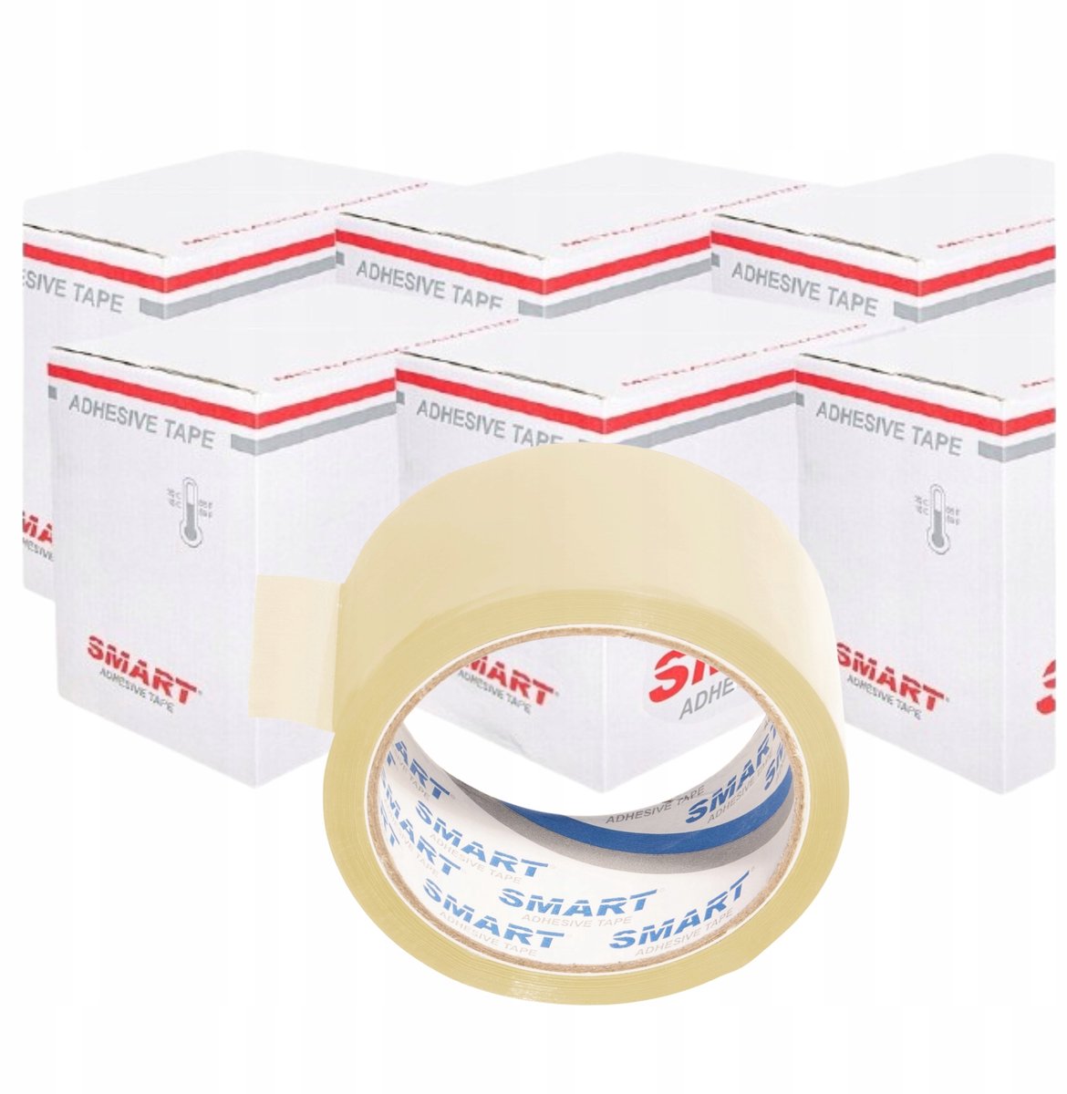 Transparante Pakkingtape Acryl 48mm x 45m - 216 Stuks