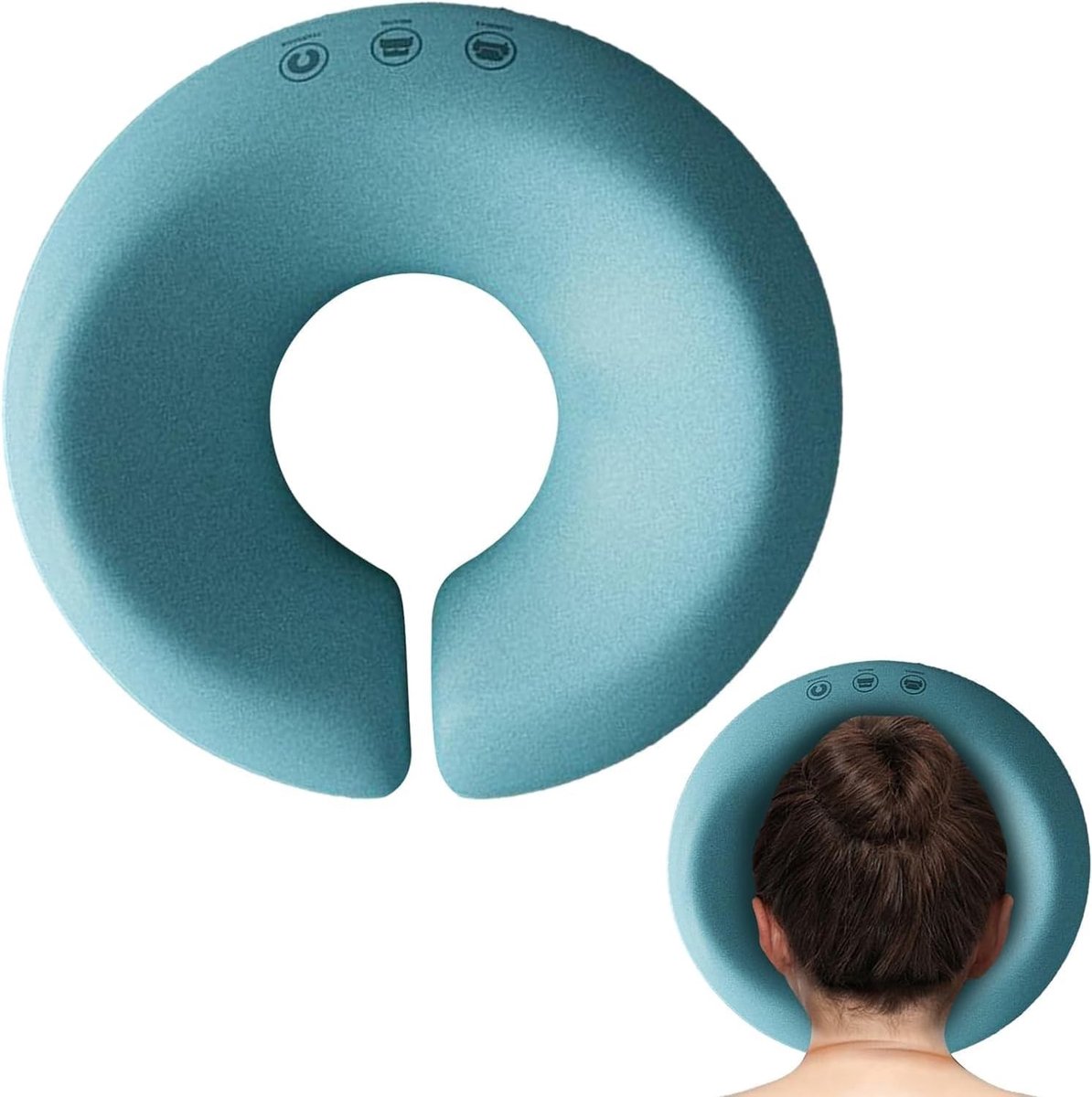 Gezicht naar Beneden Massagekussen - Wit - Geschikt voor Massage Bed - Comfortabel Gezichtssteun Kussen - Voor Massage Salons