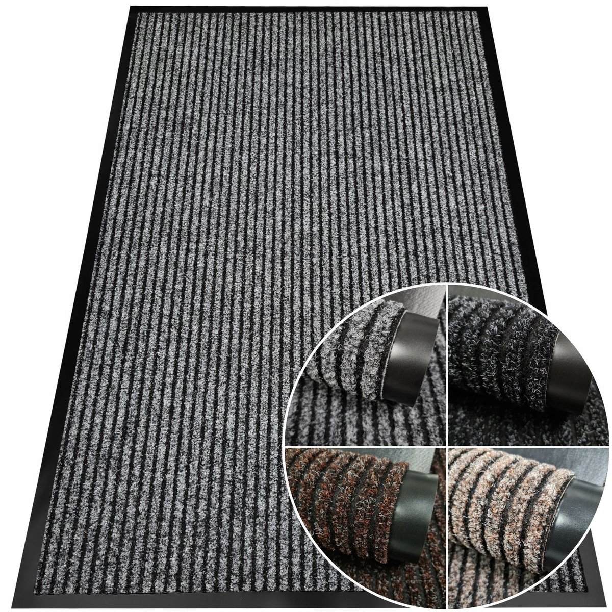 Instapmat 60x90 cm - Vuil- en waterafstotend, antislip