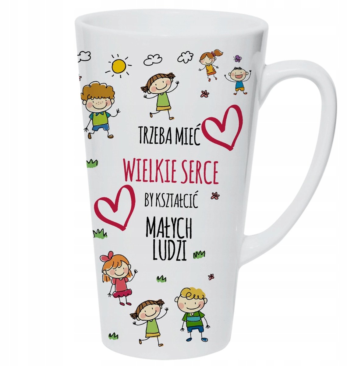 Latte Mok met Naam - Cadeau voor Leraar