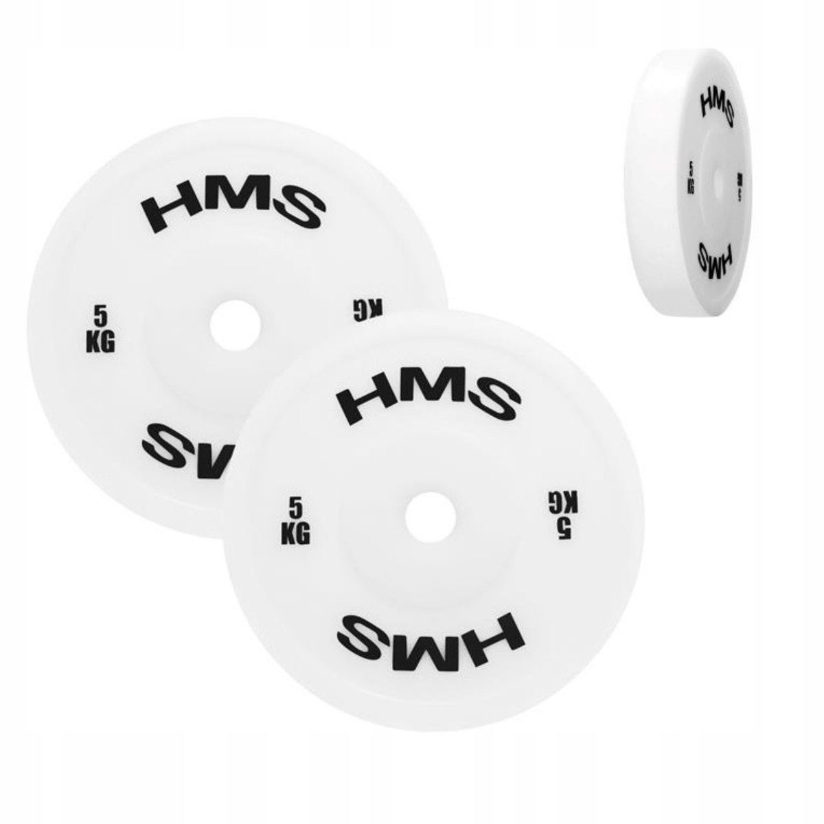 HMS TPP05 Olympisch Bumperschip 2 x 5 kg Wit