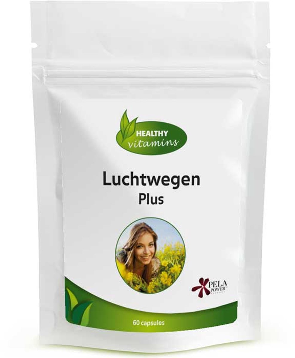 Luchtwegen Plus | 60 capsules | 10 plantenextracten