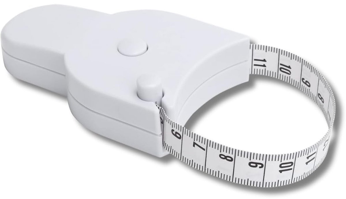 Automatisch meetlint 150 cm - zacht in centimeters - nauwkeurig en compact - ideaal voor naaien en fitness - ShopVlot