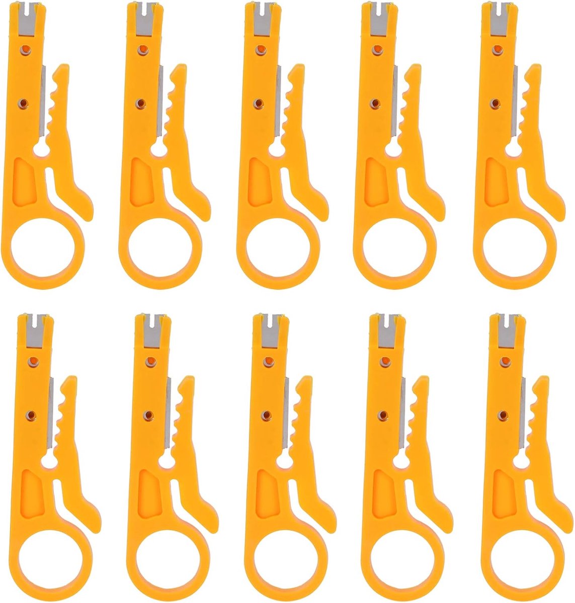 Draadstrippers 10Pcs - Mini draadstrip tang voor 5-6.2mm kabels - Multifunctioneel - Geschikt voor elektriciens - ShopVlot
